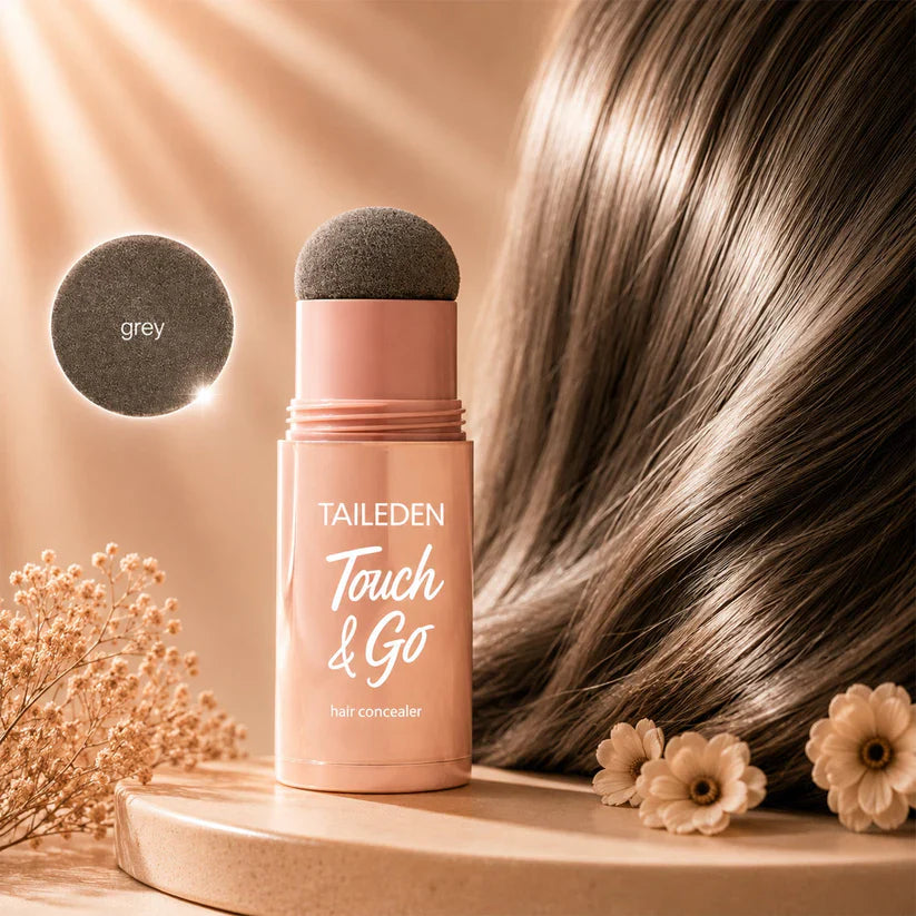 Touch & Go Hair Concealer Natural Coverage for Fuller, Younger-Looking Hair