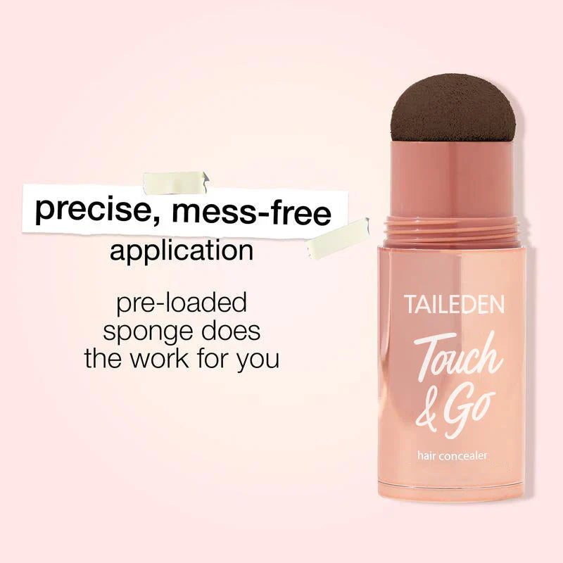 Touch & Go Hair Concealer Natural Coverage for Fuller, Younger-Looking Hair