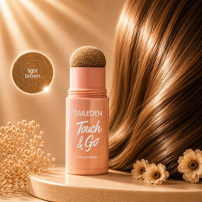 Touch & Go Hair Concealer Natural Coverage for Fuller, Younger-Looking Hair
