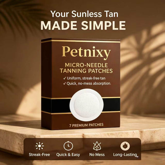 Petnixy™SunFree Transdermal Tanning Patch | Sunless, Streak-Free Natural Tan