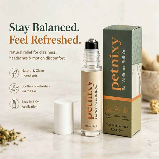 Petnixy™ Anti-Dizziness Roller Essence Naturally Fresh | Head Soothing Relief