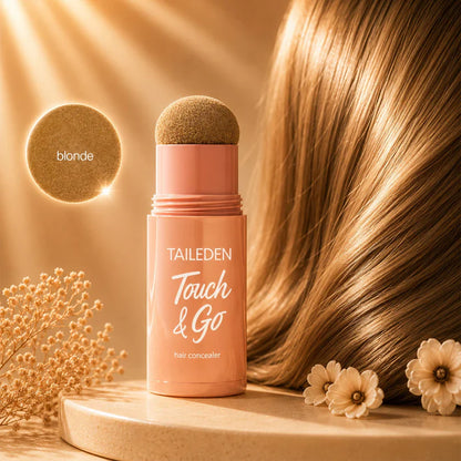 Touch & Go Hair Concealer Natural Coverage for Fuller, Younger-Looking Hair